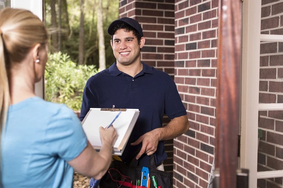 electrician customer invoice work order carbonless form