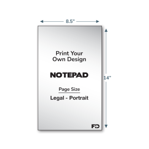 Print Your Own Design Notepad 11 x 14