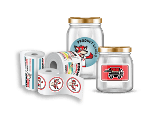 Vinyl Stickers Product Labels